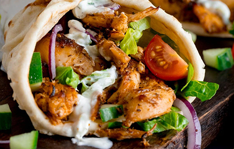 Chicken Gyros Wrap